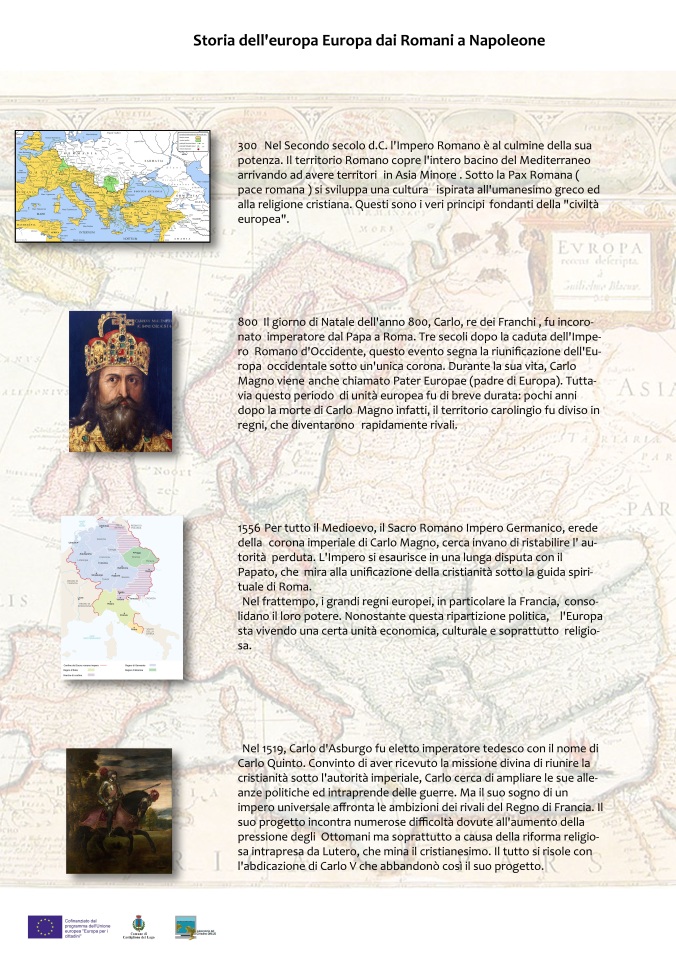 Storia Europa da Romani a Napoleone